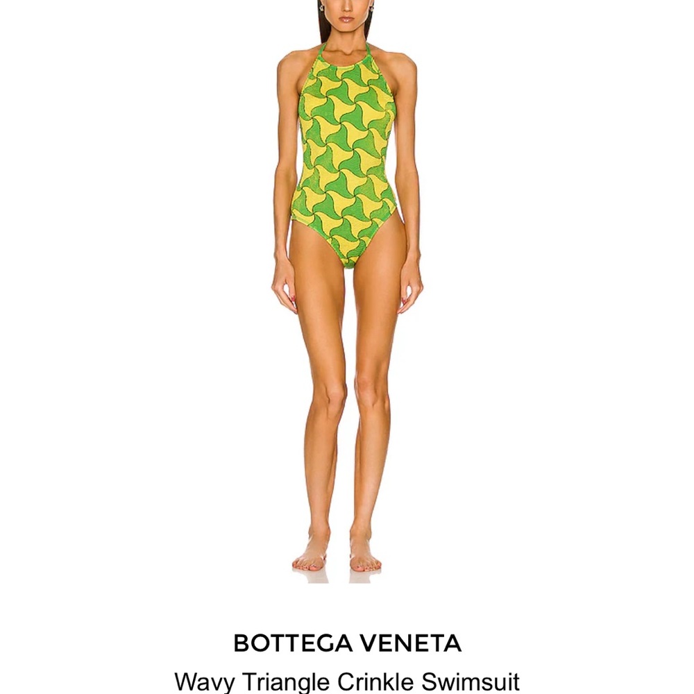 Bottega wavy crinkle Swimsuit Small